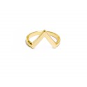 Prsten V zlatý