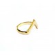Prsten V zlatý