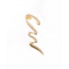 Náušnice Ear Cuff Silhouette zlatá