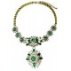 Statement náhrdelník Emerald Royal